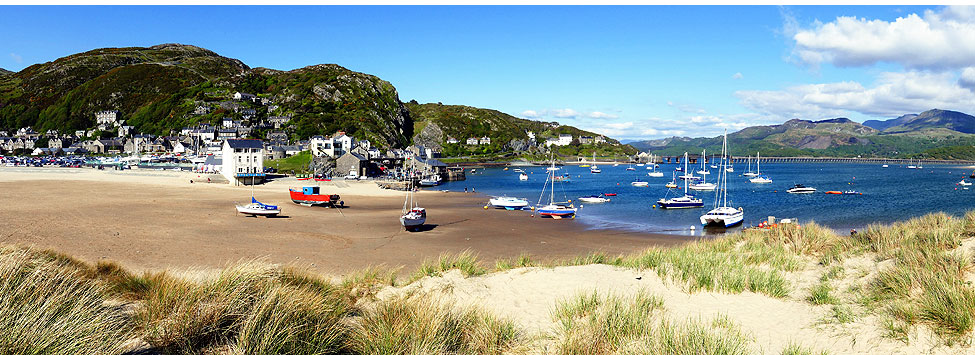 Barmouth and the beautiful Cambrian Coast, just over 30 minutes drive away from Penrhos Arms.