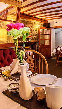 Food served all day at Penrhos Arms Hotel.